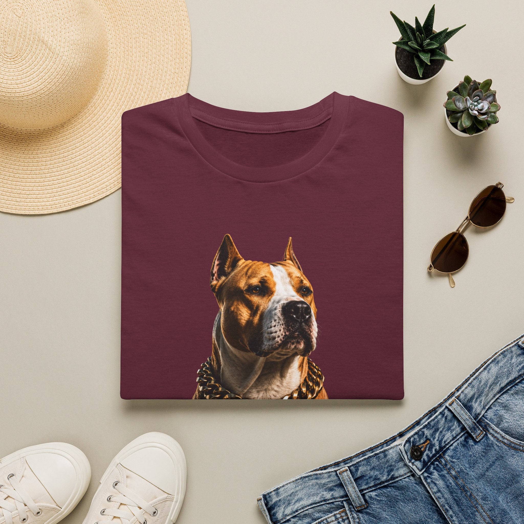 Pitbull 'This Is My Boss' T-Shirt – Strong Dog Attitude - my lover dog  - Street Style Graphic Design