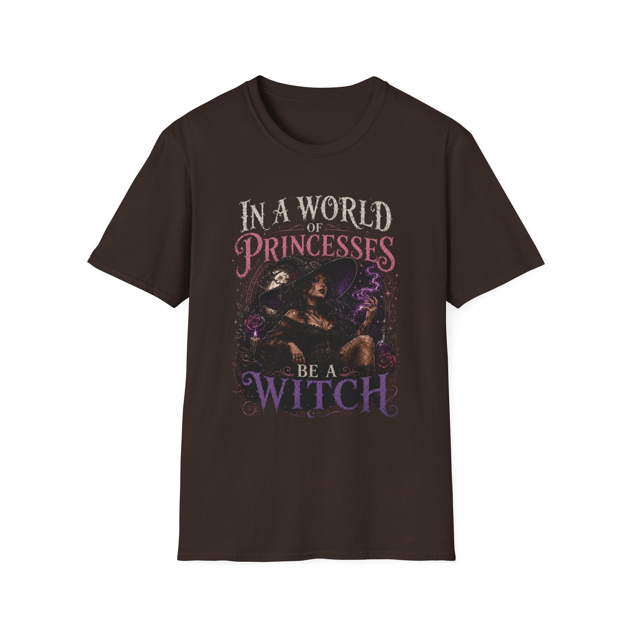 Witchy Graphic T-Shirt — “In a World of Princesses Be a Witch”