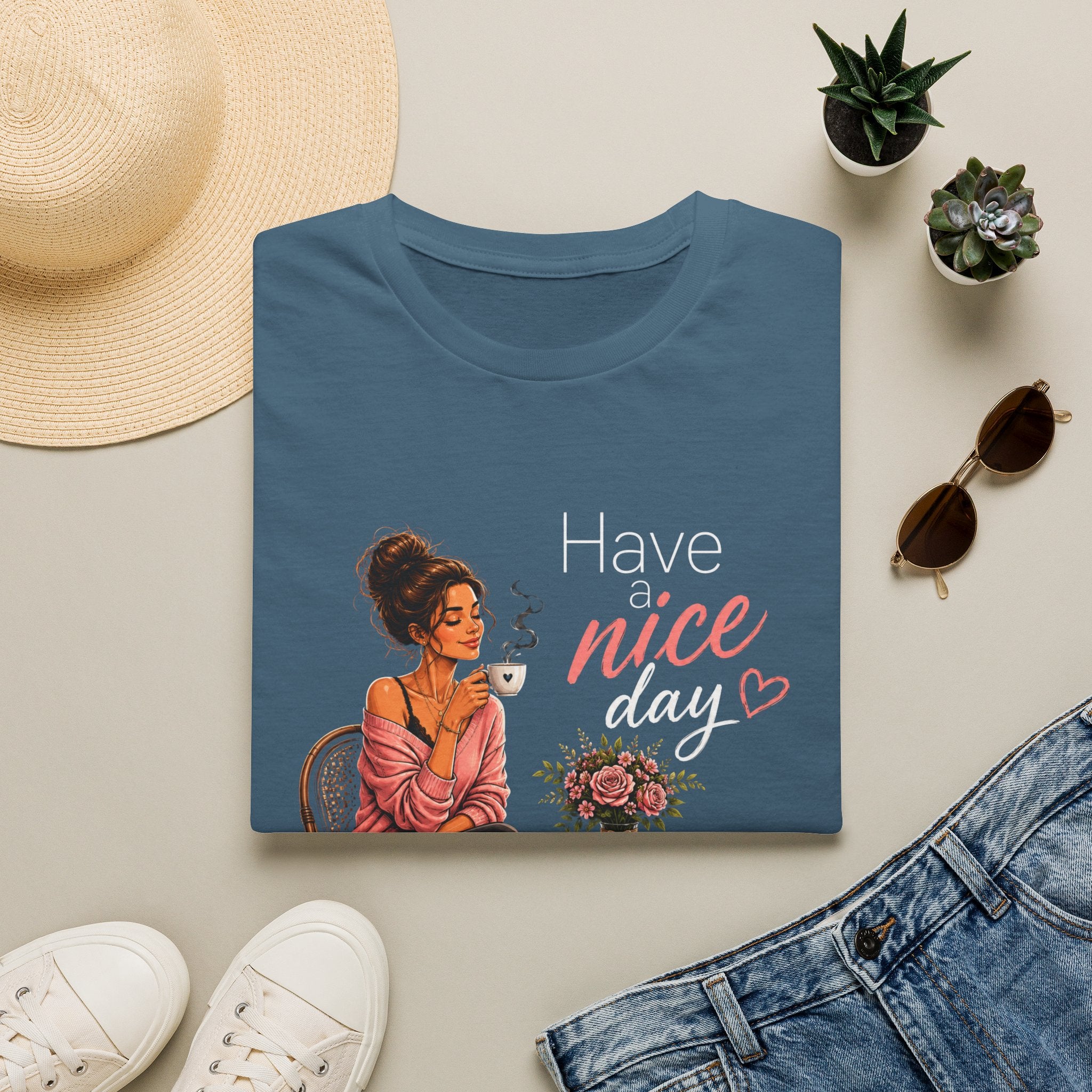 Have a Nice Day – Cozy Coffee Morning Women's Design