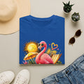 Summer Flamingo T-Shirt — Tropical Sunset Beach Graphic Tee