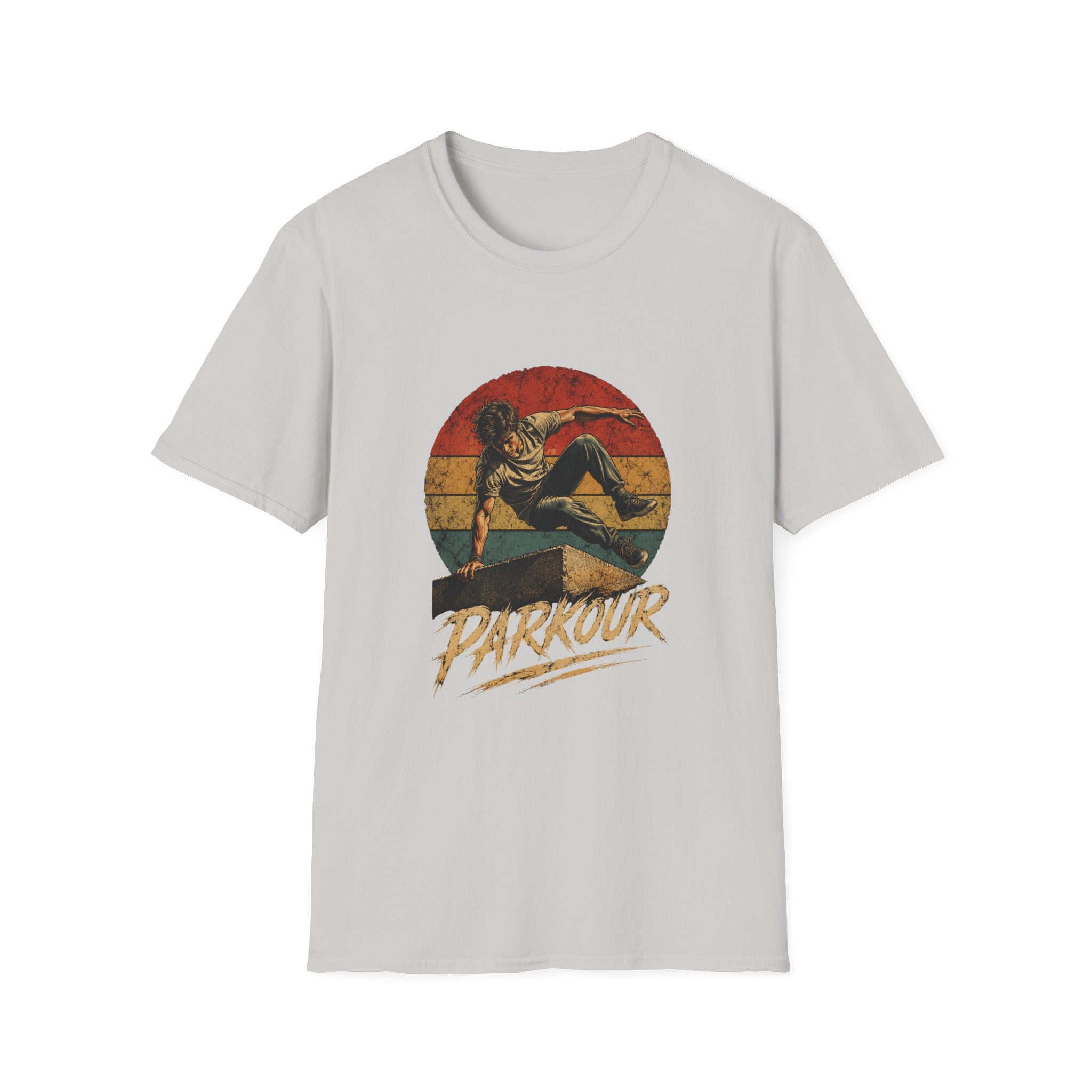 Parkour Vintage Sunset T-Shirt — Parkour Graphic Tee