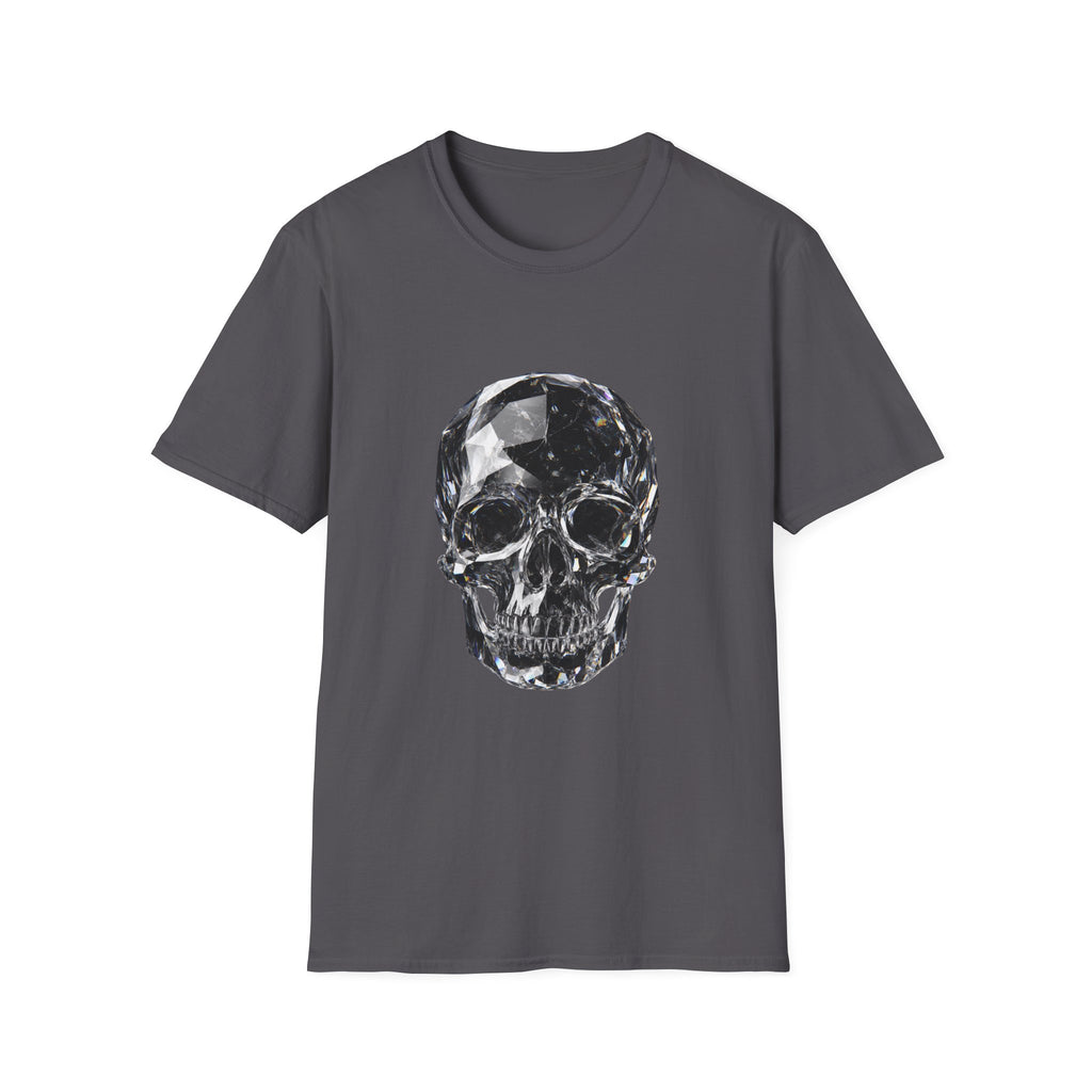 Crystal Skull Noir – Luxury Gothic Crystal Art Design