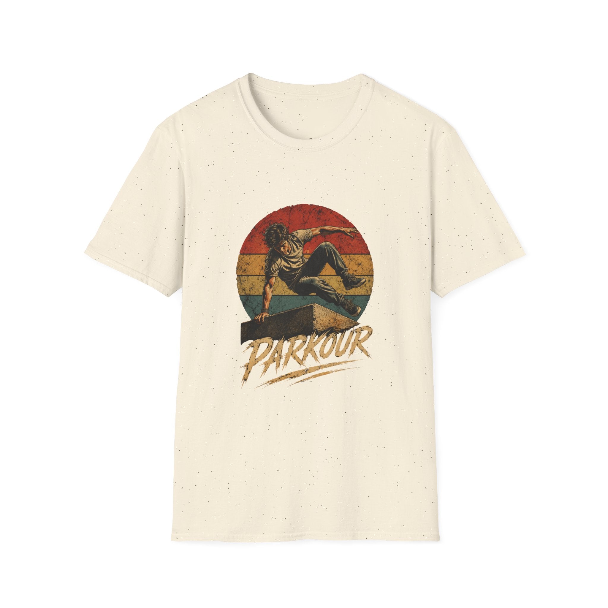 Parkour Vintage Sunset T-Shirt — Parkour Graphic Tee