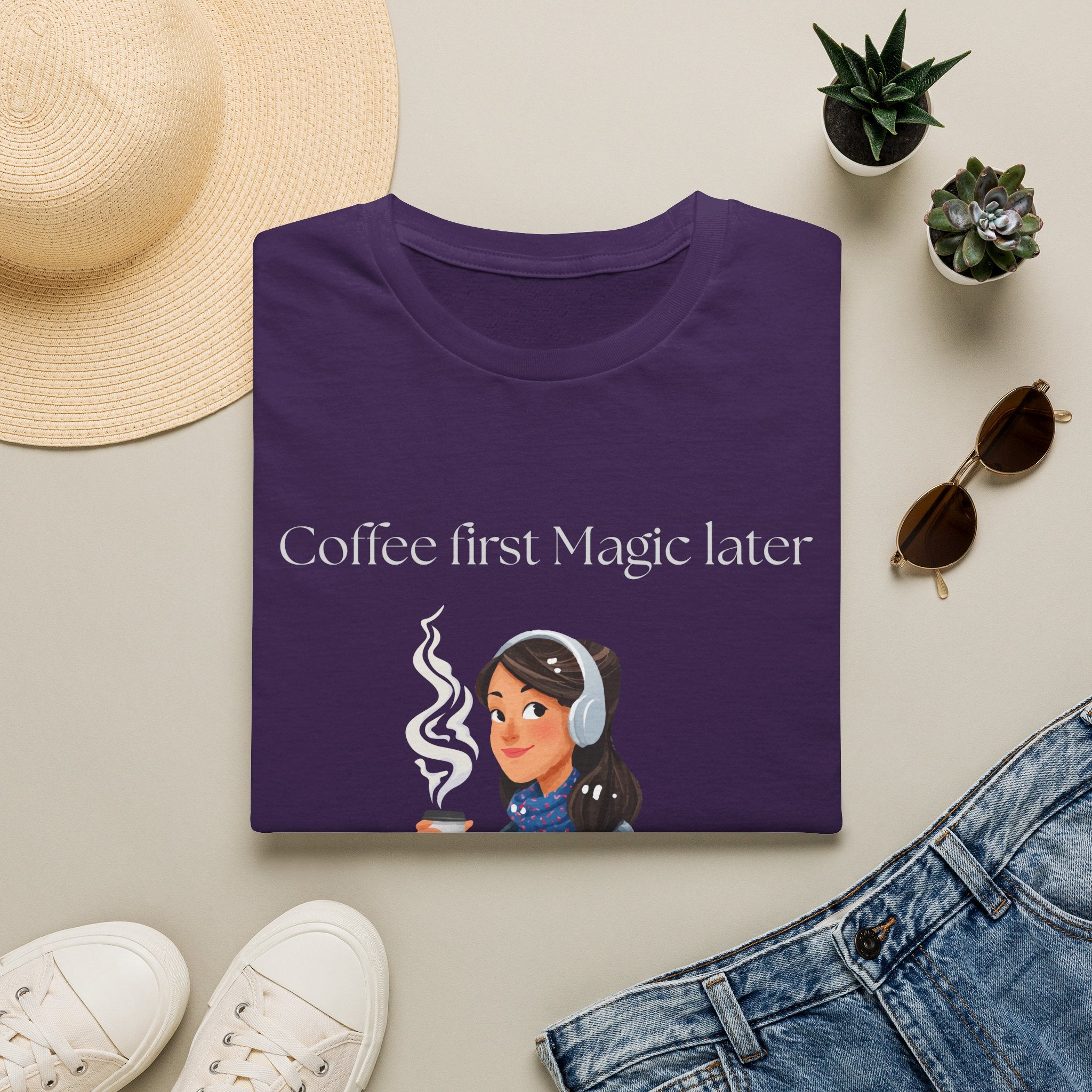 Today's Mood: Coffee First, Everything Later – Funny Coffee Lover Design