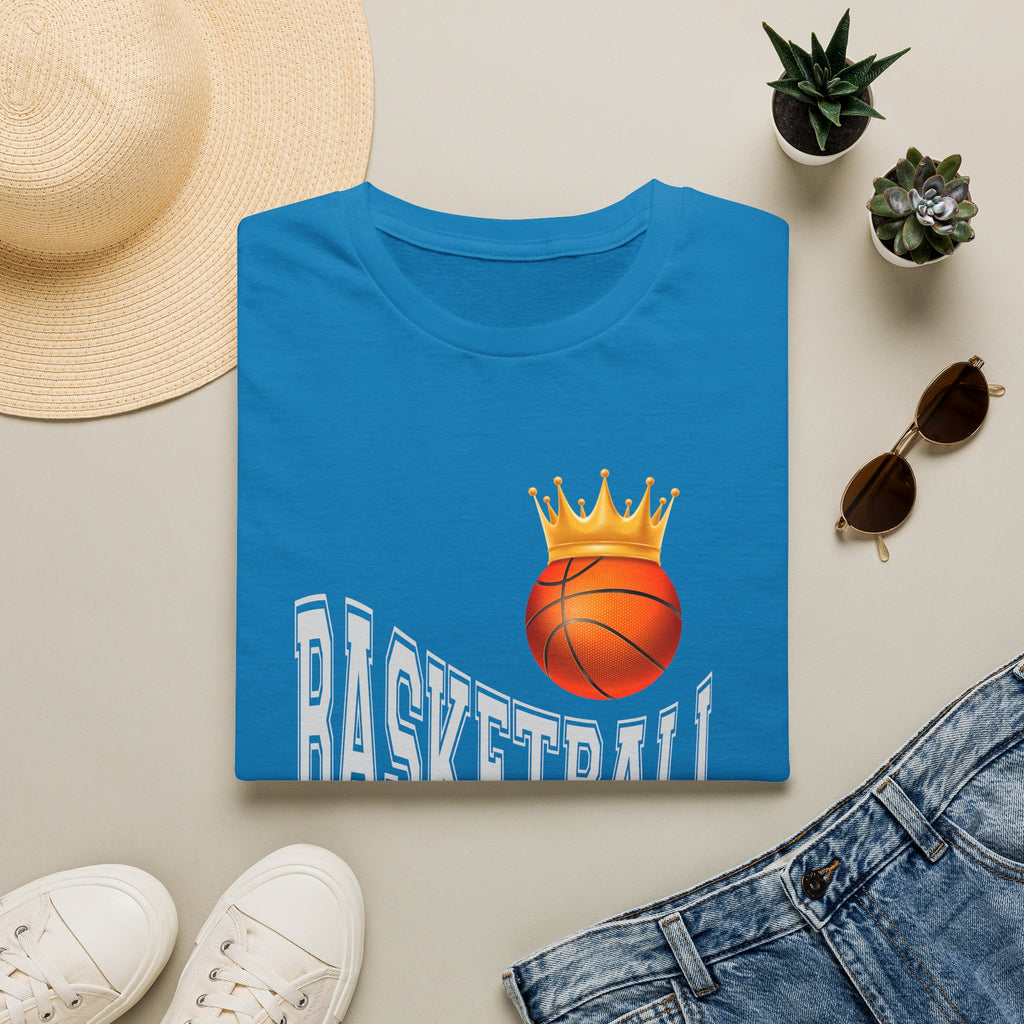 Basketball King T-Shirt – Crowned Basketball Graphic Tee