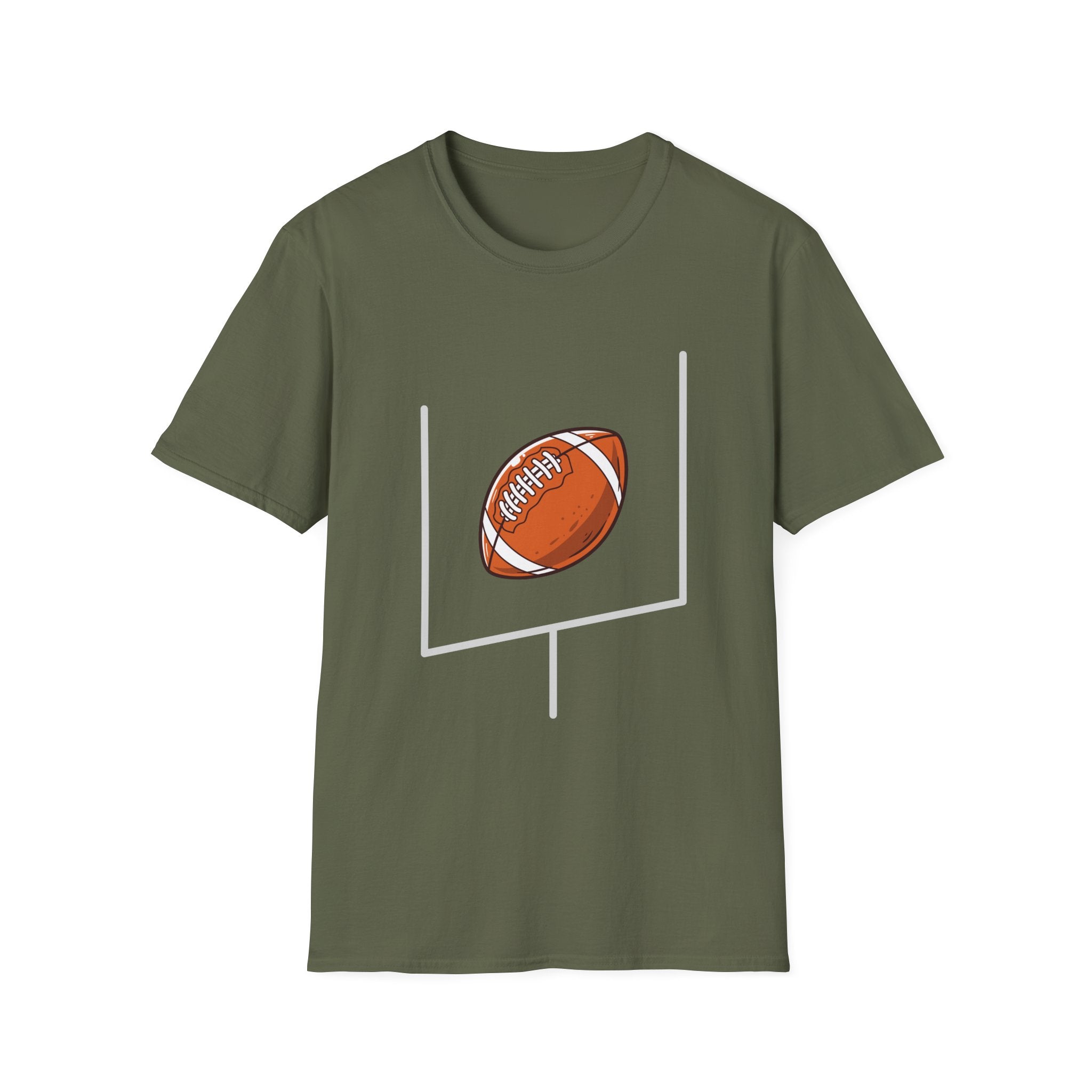 Football Goalpost T-Shirt — Vintage Game Day Tee