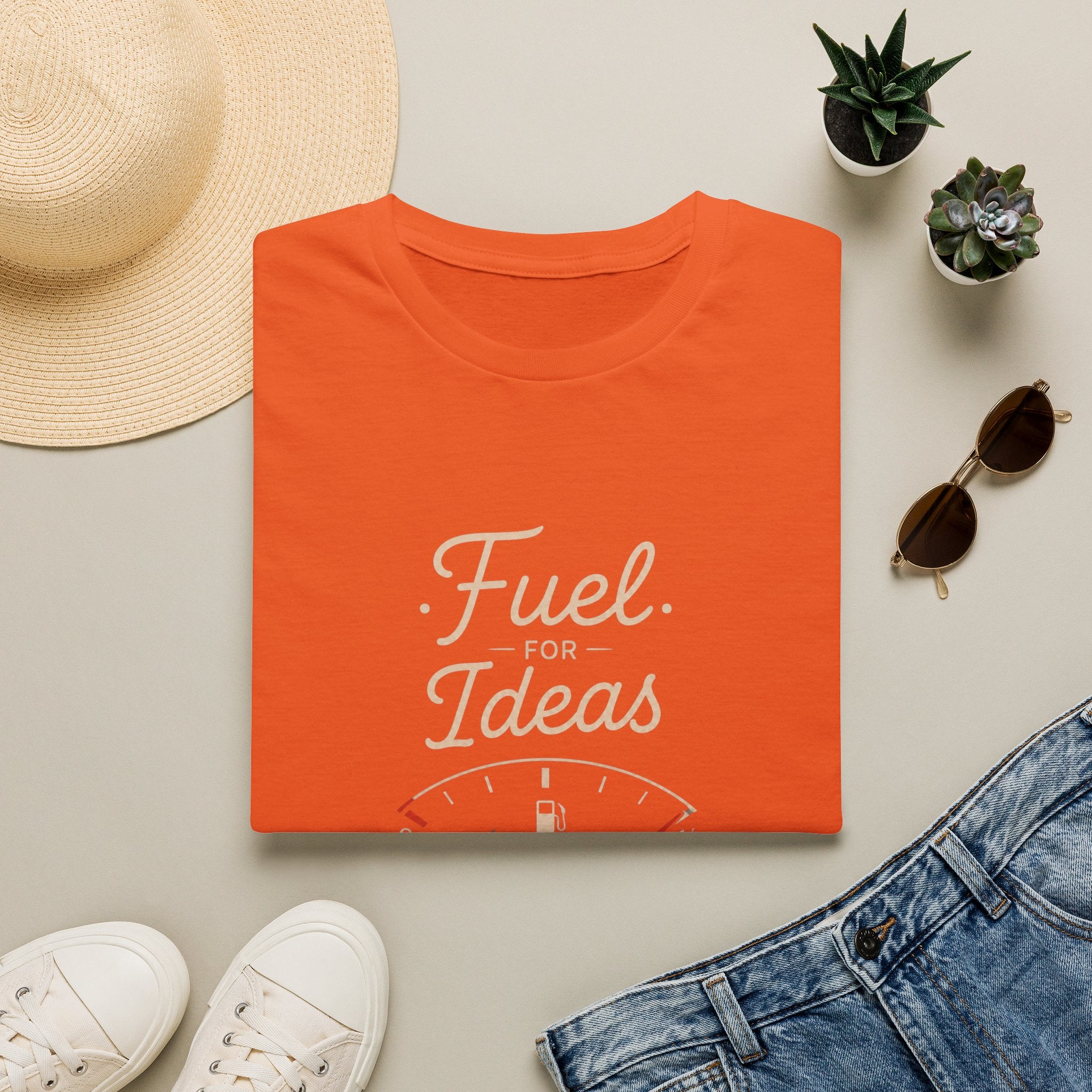 Coffee 'Fuel for Ideas' T-Shirt - Fuel For Ideas Coffee Lover Creative Mind Design